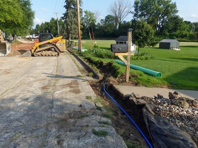 what's this, a temp water line?