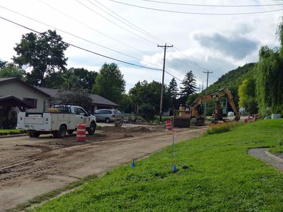 Water line in