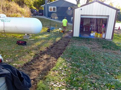 Rebuilding the walkway