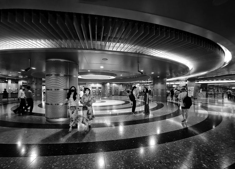 Singapore Underground Metro station