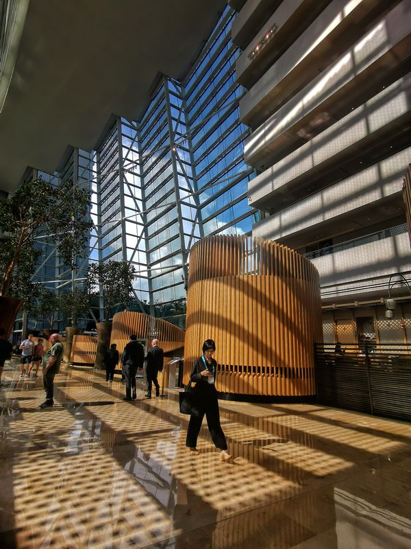 Lobby at Sands Hotel Singapore