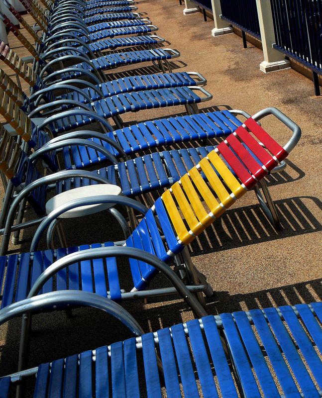 A Singular Deck Chair