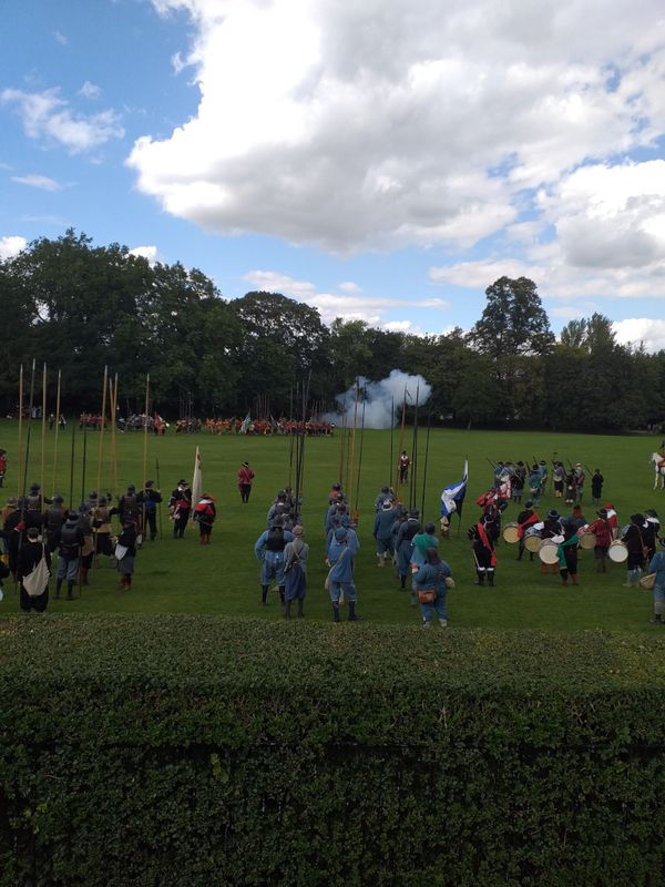 More cannon fire