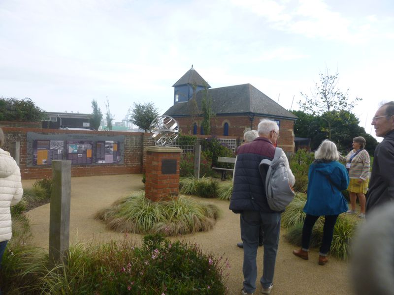Memorial garden to 8 people killed in Harwich floods in the fifties