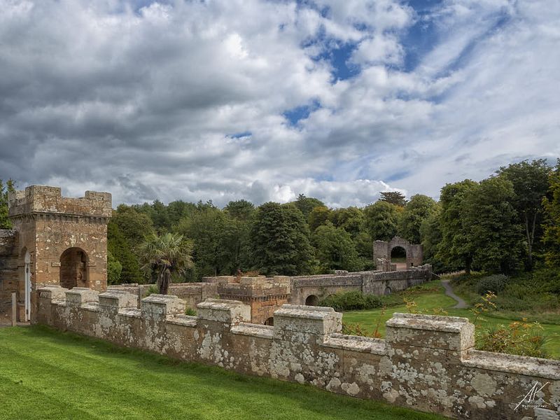 Culzean Castle, main gate.