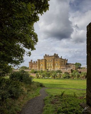 Culzean Castle, garden view.