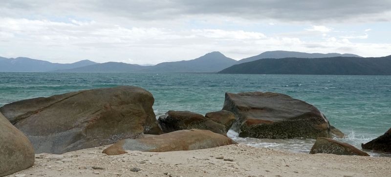 view from Fitzroy Island