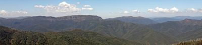 view from Mt Buller