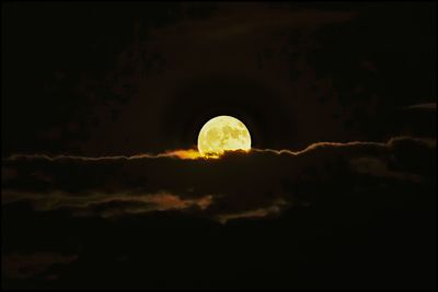 Full Moonrise Over The Jefferson Memorial, July 2023