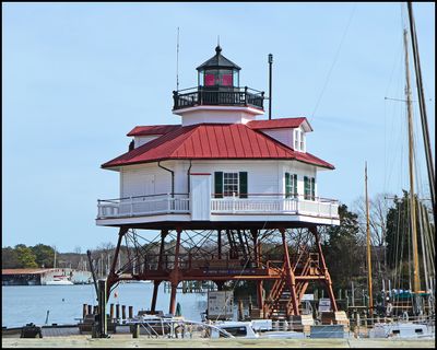 Drum Point Lighthouse @ Calvert Marine Museum