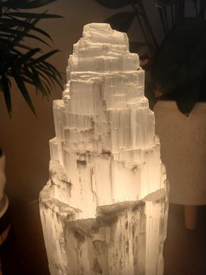 15th January 2025 - Selenite lamp
