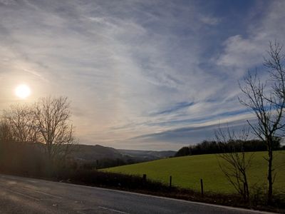 25th January 2025 - walking down Whitfield Hill