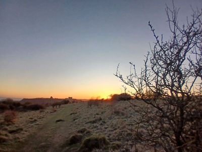 26th March 2025 - sunset from the cliffs