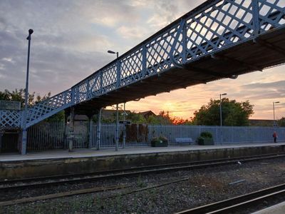 30th July 2025 - Deal station at sunset