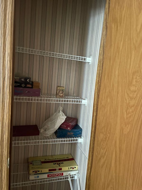 Here is your huge linen closet in primary bathroom. Will you even need a dresser?