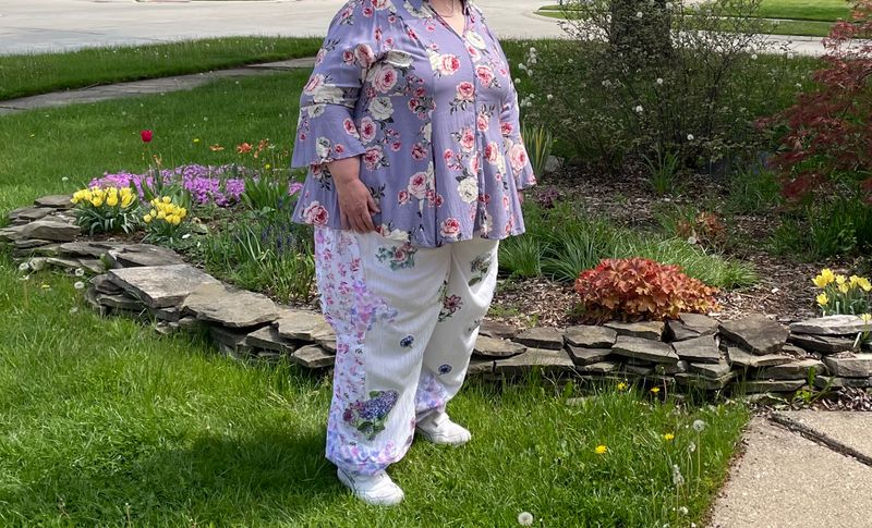 Pants I made for my sisters memorial luncheon