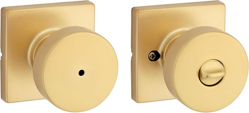 Bed and bath doorknob