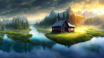 Cabin on the Lake