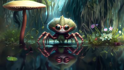 Spider in the Swamp