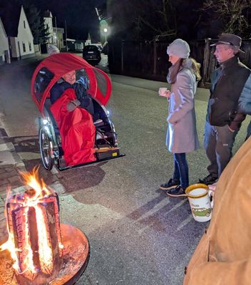 Schwedenfeuer aus Ofenbach von Franz Mileder