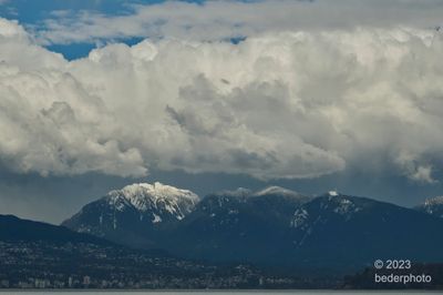Crown Mountain from Jericho beach
