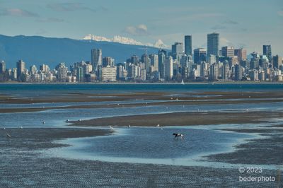 east view from Spanish Banks