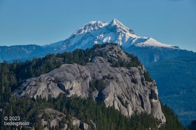 Howe sound granite and Mt. Garibaldi volcano