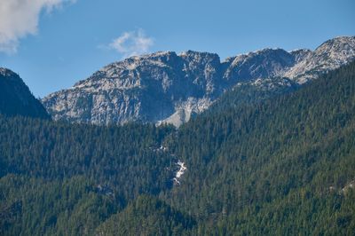 view west from downtown Squamish