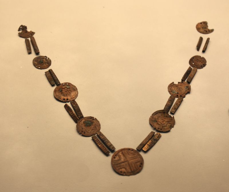 Andronovo culture, metal necklace