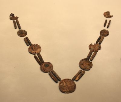 Andronovo culture, metal necklace