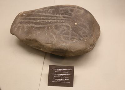 Andronovo culture, chariot inscription