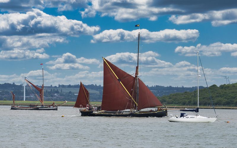 Thames sailing barges