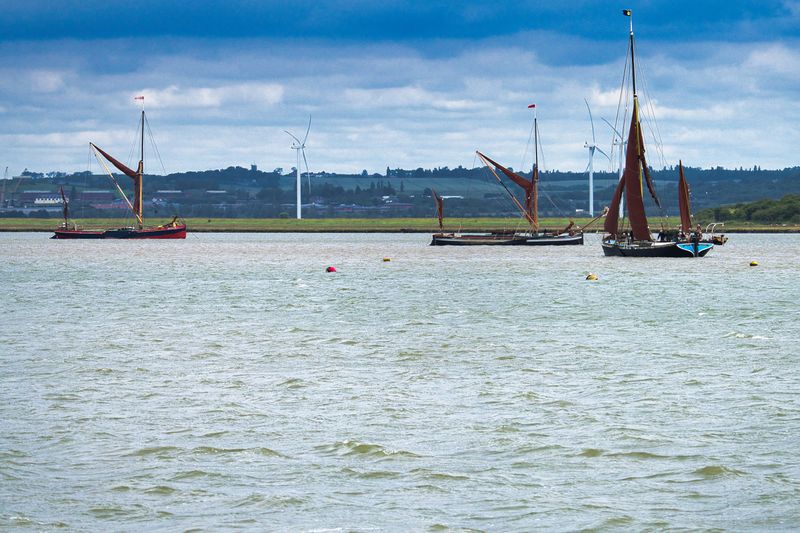 Thames sailing barge on The Swale