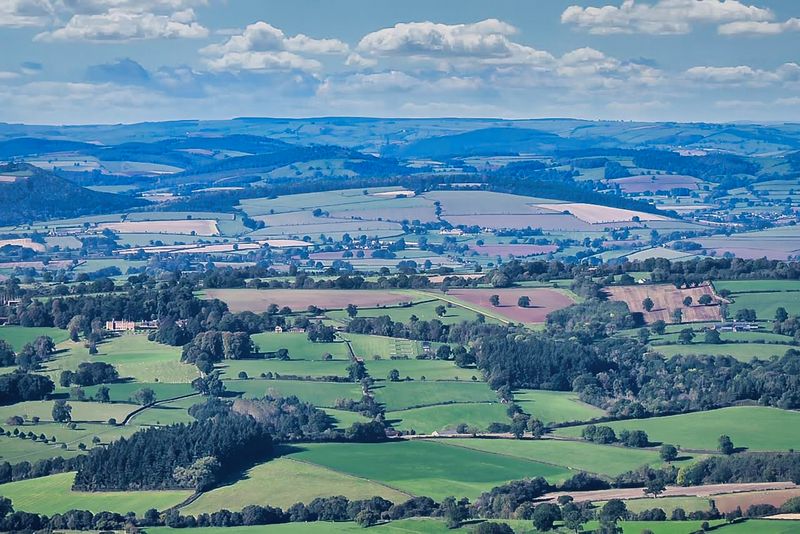 View from Titterstone Clee Hill