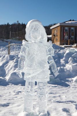 sculpture sur glace - ice sculpture