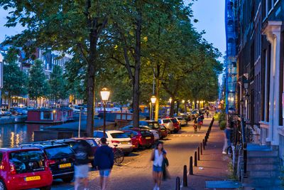 Evening Stroll in Amsterdam