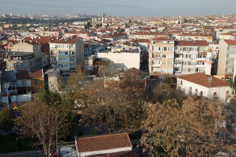 Yedikule View from South tower in 2012 6394