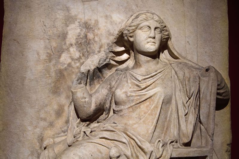 Istanbul Archaeology Museum Demeter late classical, 4th C BCE Kos esme village, Biga 4269.jpg