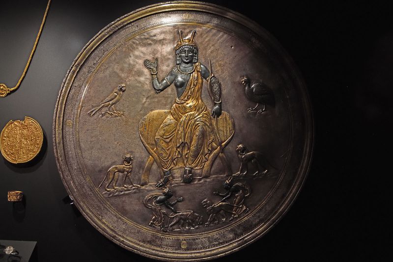 Istanbul Archaeology Museum  Tray from Lampsacus 6th-7th C CE 4091.jpg