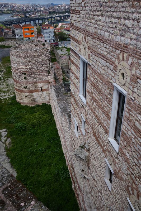 Istanbul Tekfur Saray View of building from building itself 3367.jpg