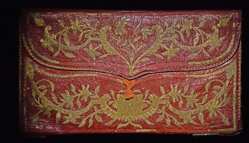 Istanbul Sadberk Hanım Museum Letter wallet 1768 Istanbul 3240.jpg