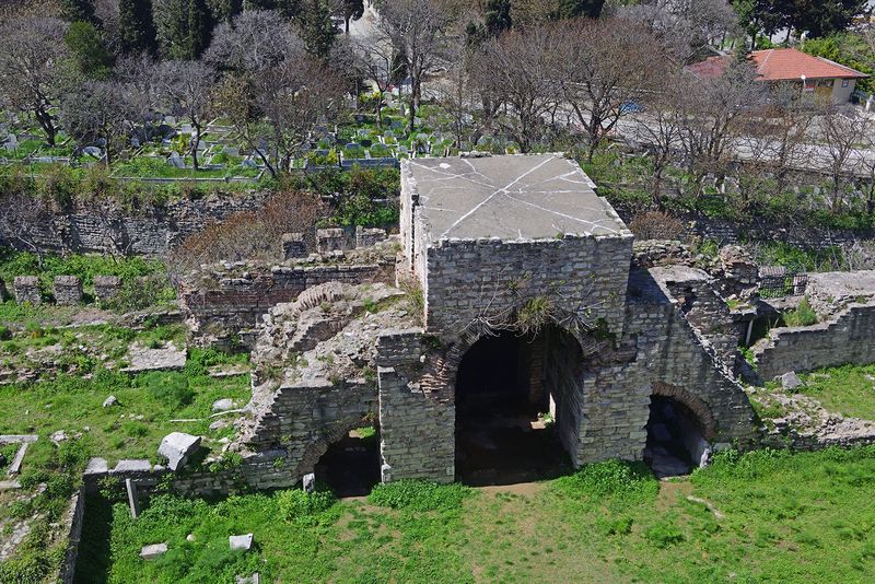 Istanbul Yedikule Golden Gate small gate outside 3142.jpg