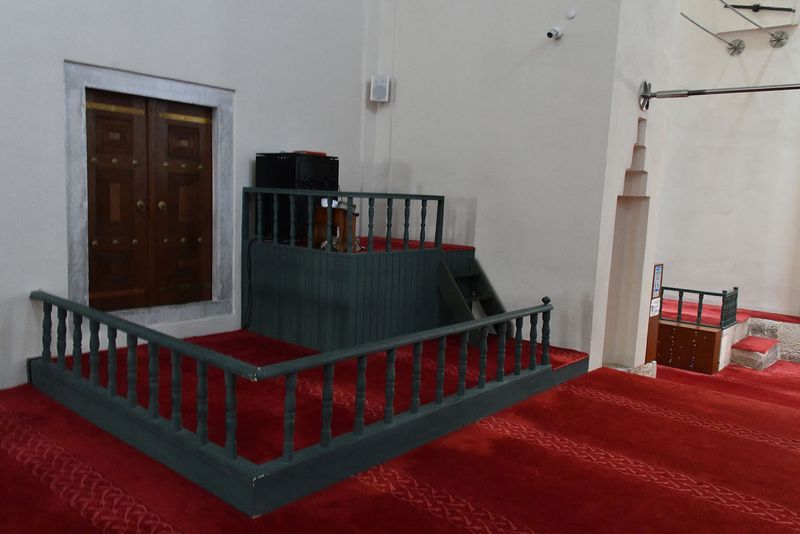 Mahmut Pasha Mosque Interior mezzin mahfili in 2024 6648.jpg