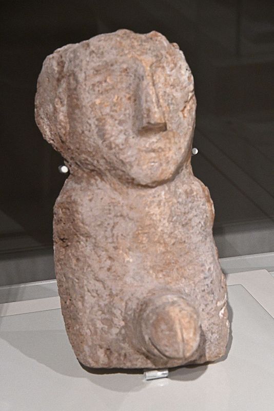 Urfa museum Gbeklitepe Human statue Neolithic Age in 2024 7344.jpg