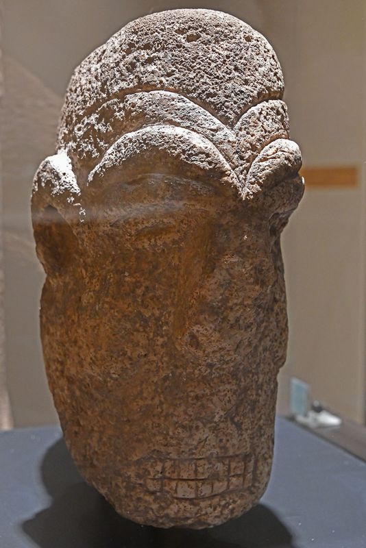 Urfa museum Karahantepe Human statue head Neolithic Age in 2024 7371.jpg