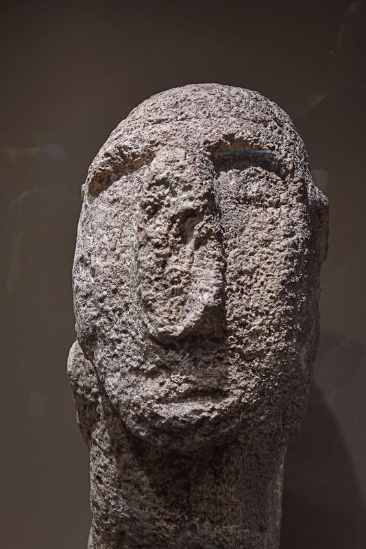 Urfa museum Karahantepe Human statue Neolithic Age in 2024 7360.jpg