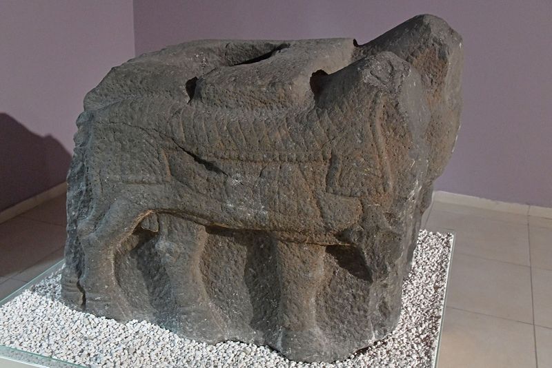 Urfa museum Late-Hittite Taurus base from Viranshehir Iron Age in 2024 7527.jpg