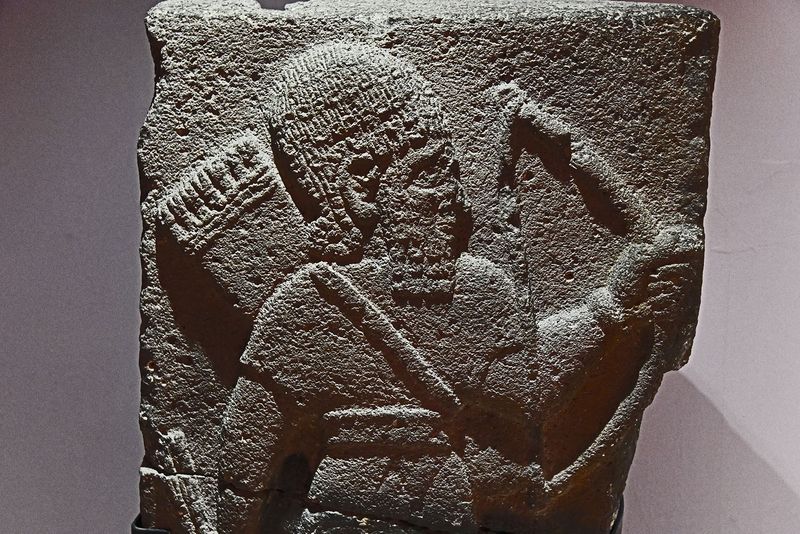 Urfa museum Stele human relief puchase Iron Age in 2024 7505.jpg