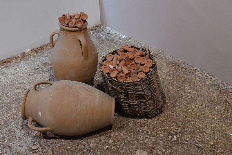 Urfa museum Uruk period wall mosaic work Chalcolithic Age in 2024 7405.jpg