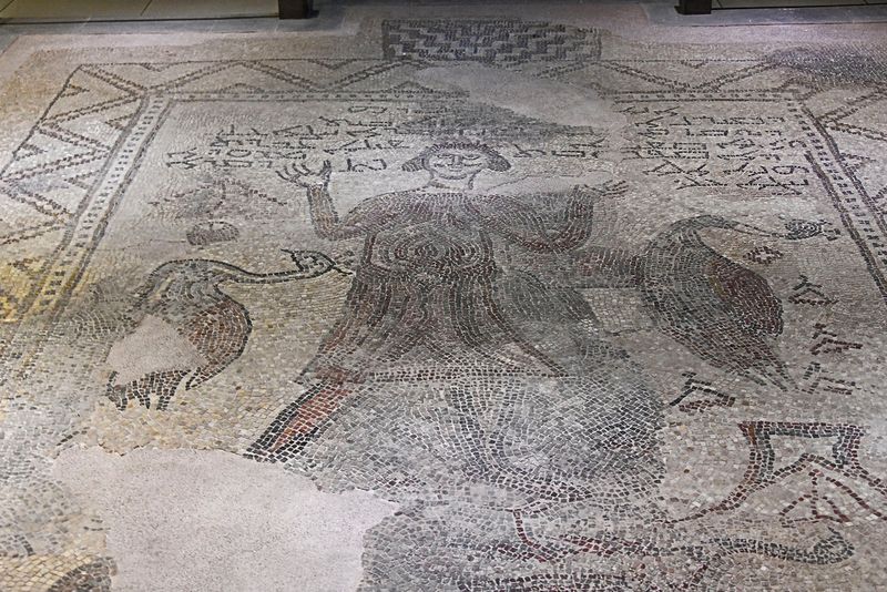 Gaziantep Zeugma Museum Man with peacock mosaic in 2024 7943.jpg
